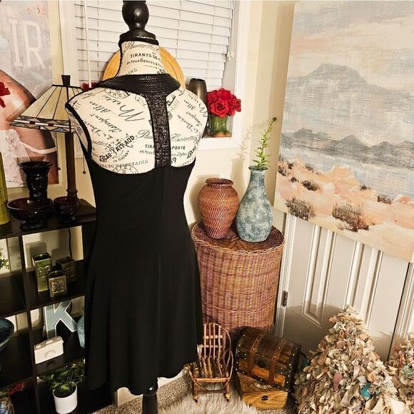 Y2k A. Byer Draped Sequins Detail Mini Dress. - Picture 12 of 16